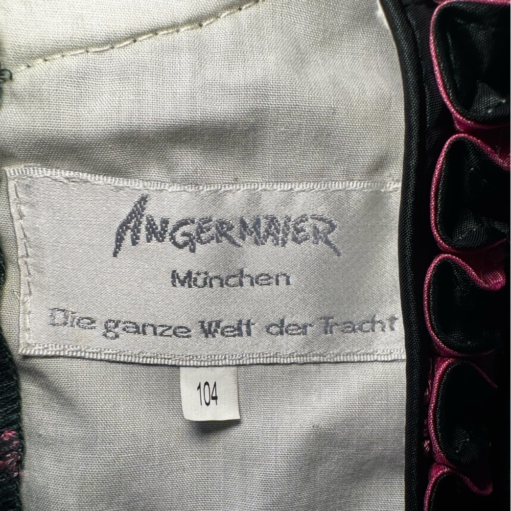 🏷️ Angermaier München Trachten Dirndl Dress – Toddler Girl (US Size 4T) - Picture 6 of 6